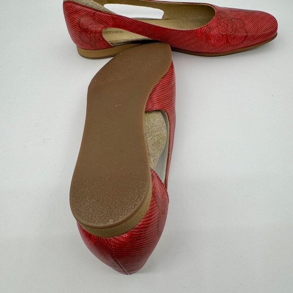 ICON Los Angeles, Red Kimono,, low heel, ballet sz 9 - Picture 4 of 10